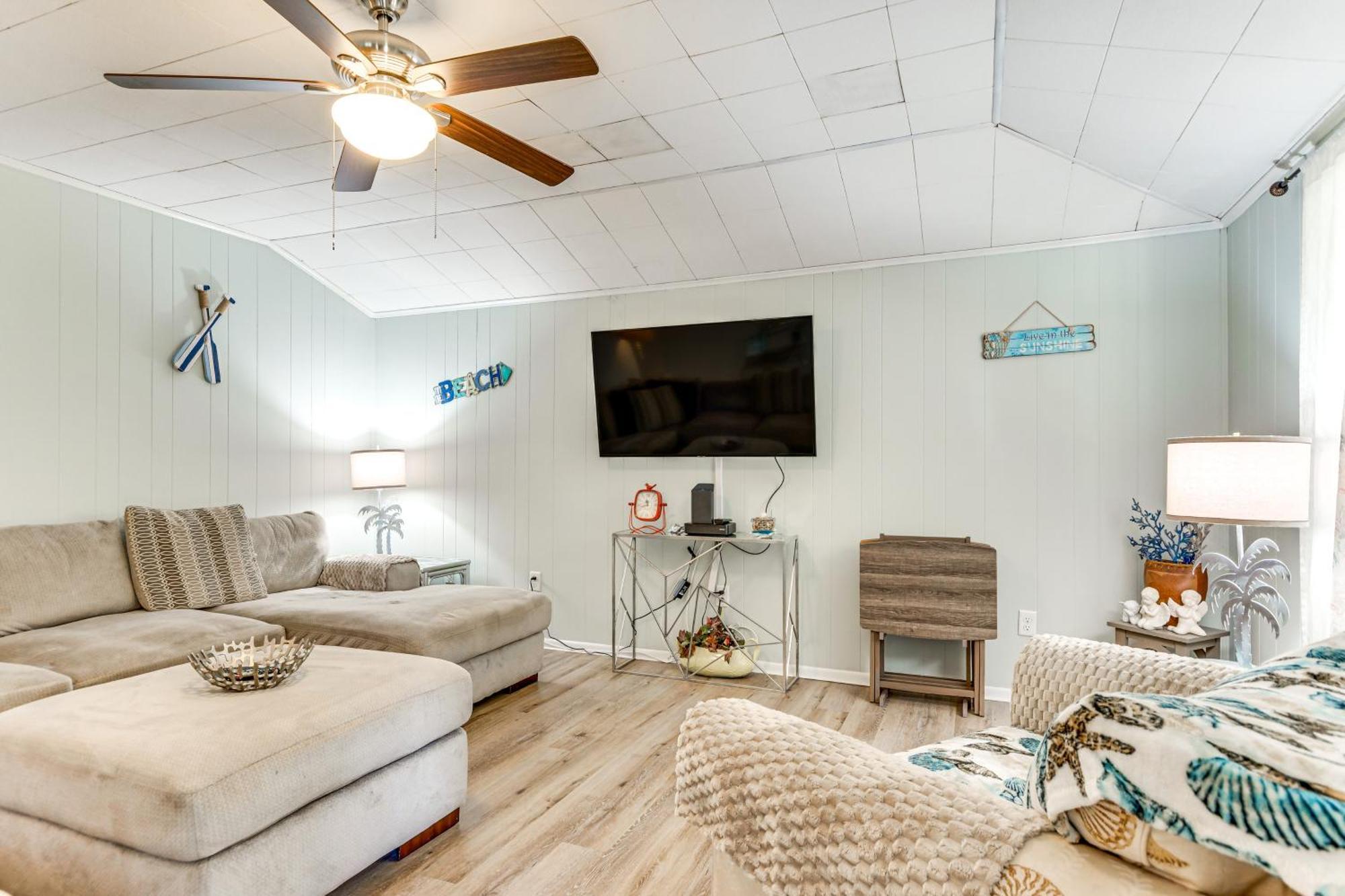 Fort Walton Coastal Retreat With Yard Walk To Beach 沃尔顿堡滩 外观 照片