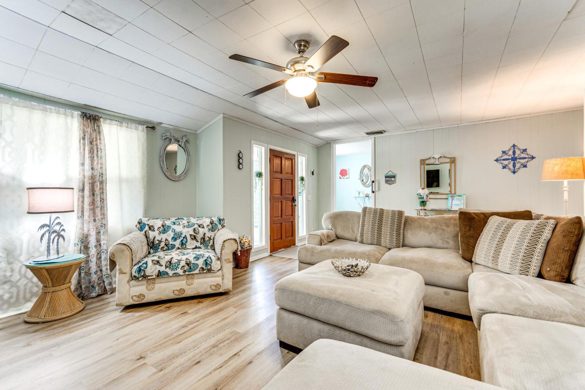 Fort Walton Coastal Retreat With Yard Walk To Beach 沃尔顿堡滩 外观 照片