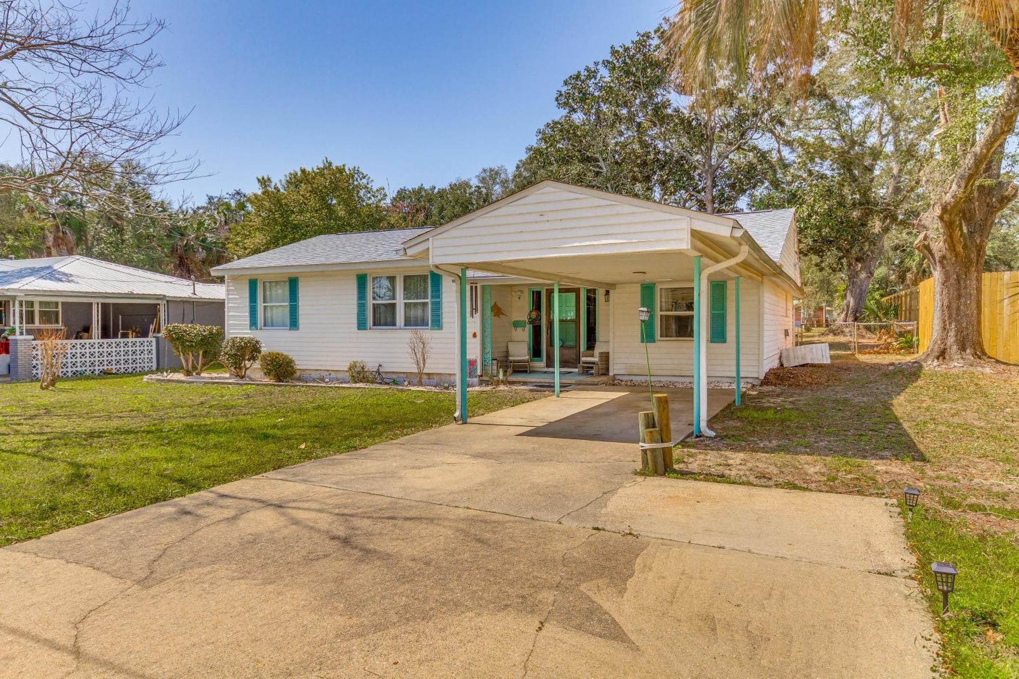 Fort Walton Coastal Retreat With Yard Walk To Beach 沃尔顿堡滩 外观 照片